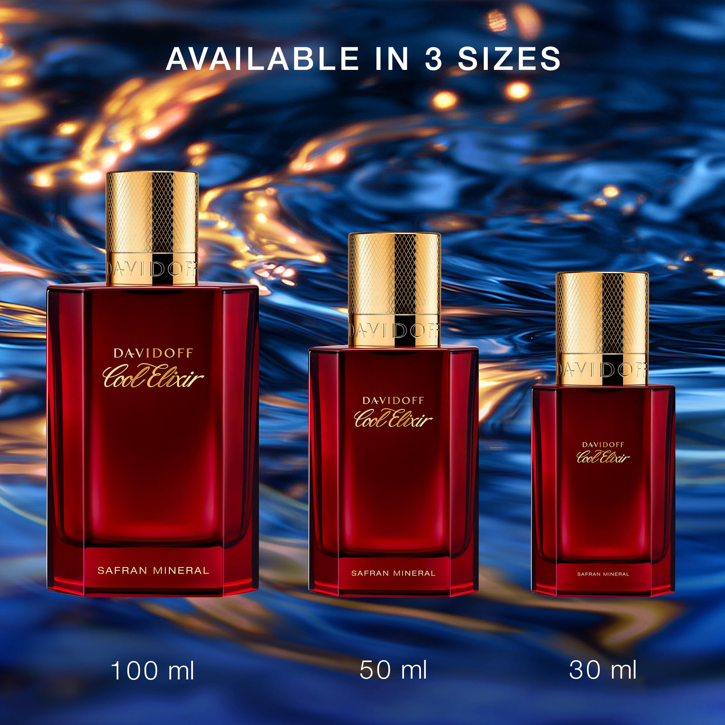 Amazon.com: Davidoff Cool Elixir Safran Mineral Treasure Eau de